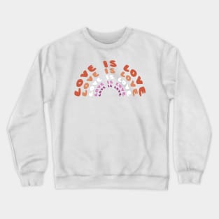 wlw pride rainbow Crewneck Sweatshirt